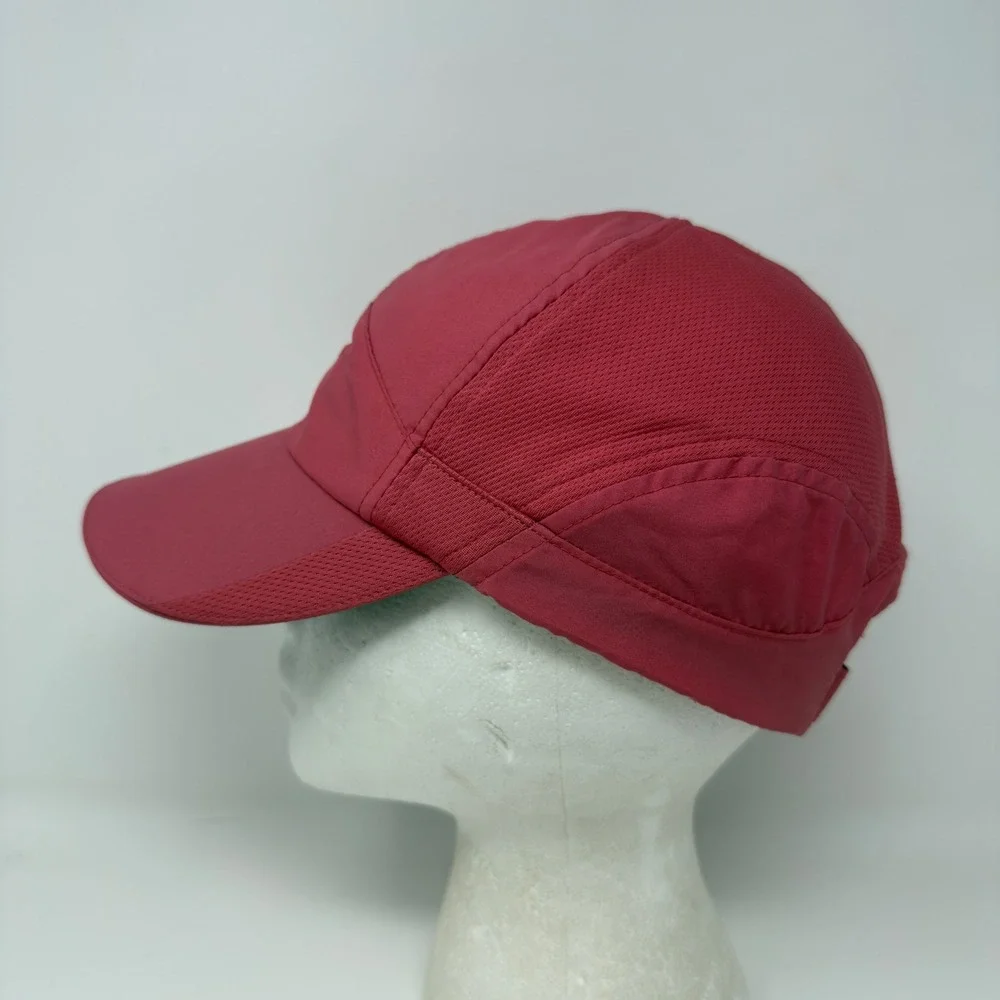 Vintage Nike Tailwind 7 Panel Hat Cap‎ Pink Strapback Dri-Fit Featherlight